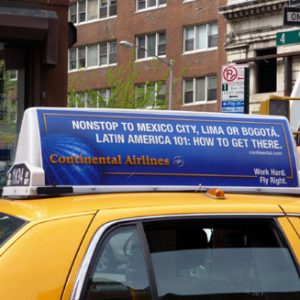 Taxi-Advertising