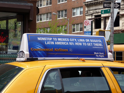 Taxi-Advertising