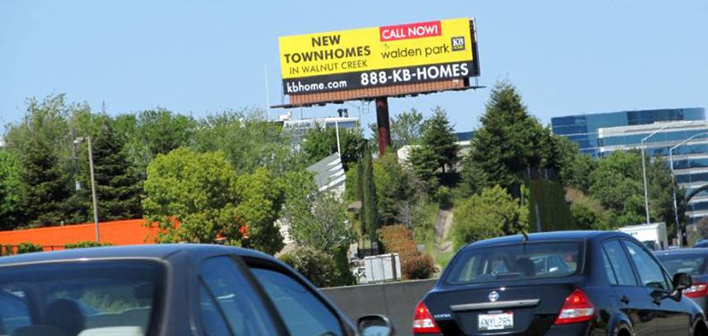 Outdoor billboard for rent