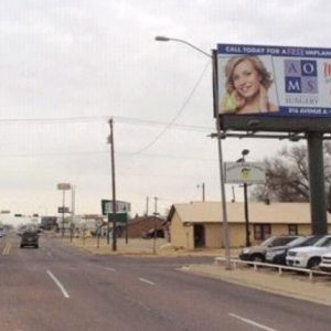 Photograph of Amarillo Dentistry Billboard